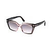Tom Ford TF 1030 Winona Sunglasses- 20g Pink/Gray