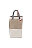 4-Compartment Jute Tote