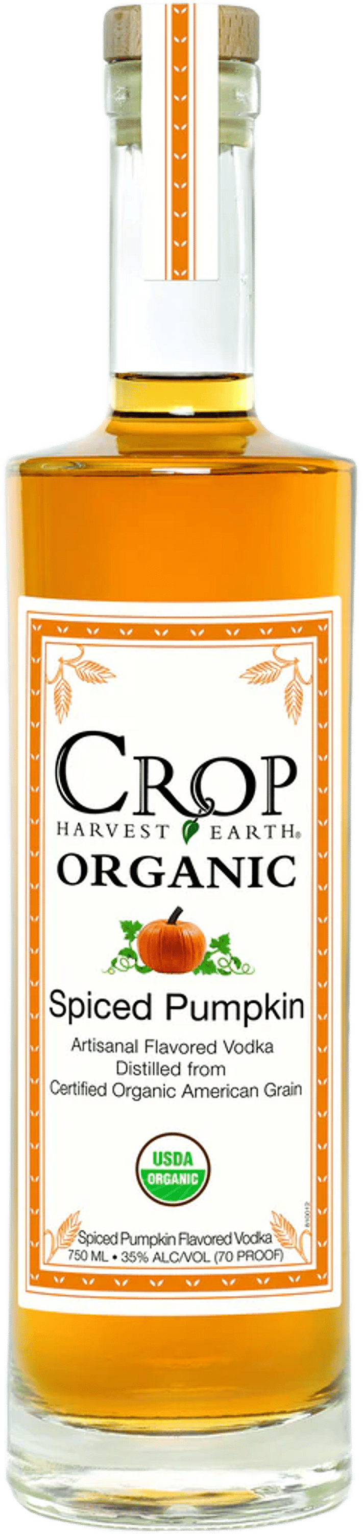 Crop Spiced Pumpkin Organic Vodka 750ml