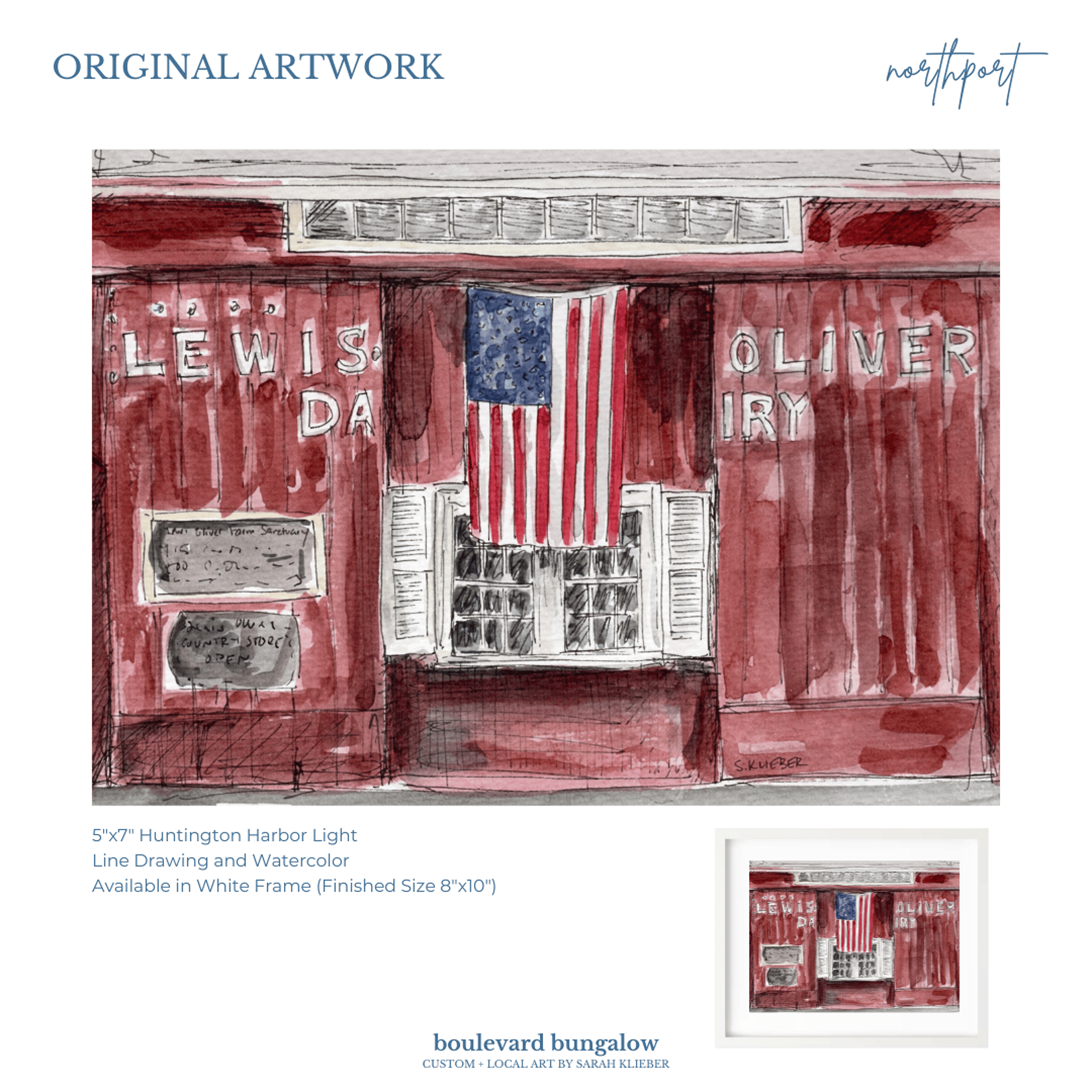 Northport - Set of 2 -Lewis Oliver/Annabelle The Cow