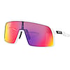 Oakley Sutro Sunglasses - Matte White / Prizm Road
