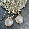 Freshwater pearl earrings