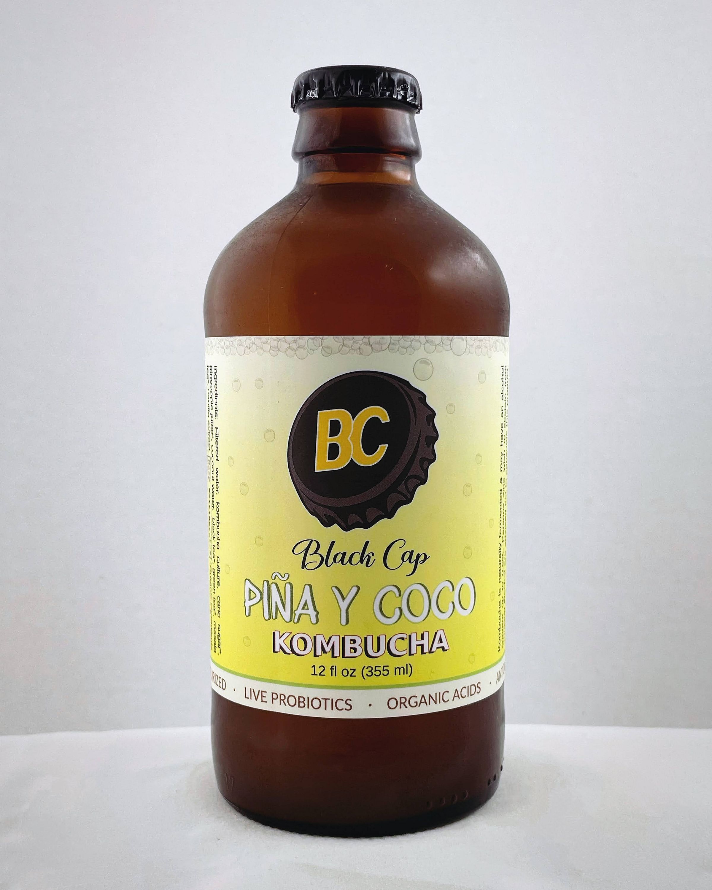 12-Pack Piña Y Coco Kombucha