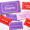 Valentines Day Coupon Book