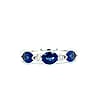 Austere Diamond Sapphire Ring