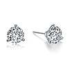  4 CTW Solitaire Stud Earrings