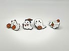 “Haunted Hotties” Ghost Pin Set (4-Pack, Limited Edition)