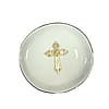 Small gold accent jewelry dish