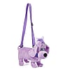 Purple Plush Dog Handbag