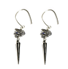 Gem Chip Spike earrings