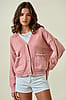 The Weekender Cardigan Pink