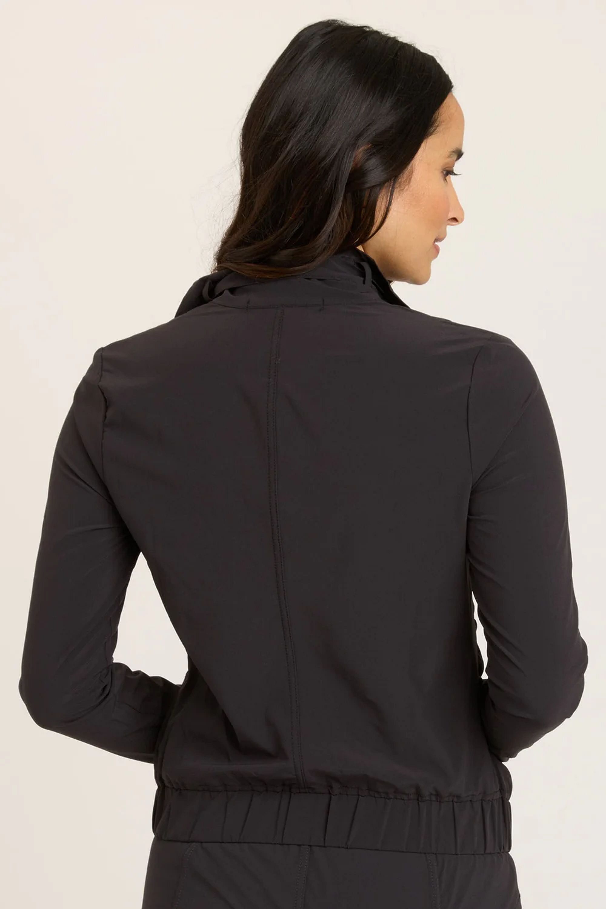 XCVI Black Momentum Jacket
