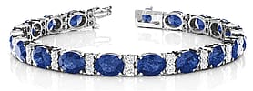 Classic Blue Sapphire Bracelet