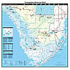 Printed Image Everglades National Park Topographical Bandanna