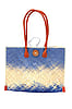 Shebobo Denim & Dusk Zafran Holden Ombre Straw Beach Bag