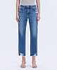 Romantic High Rise Straight Jeans