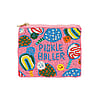 Pickle Baller Message Seed Beaded Mini Pouch Bag