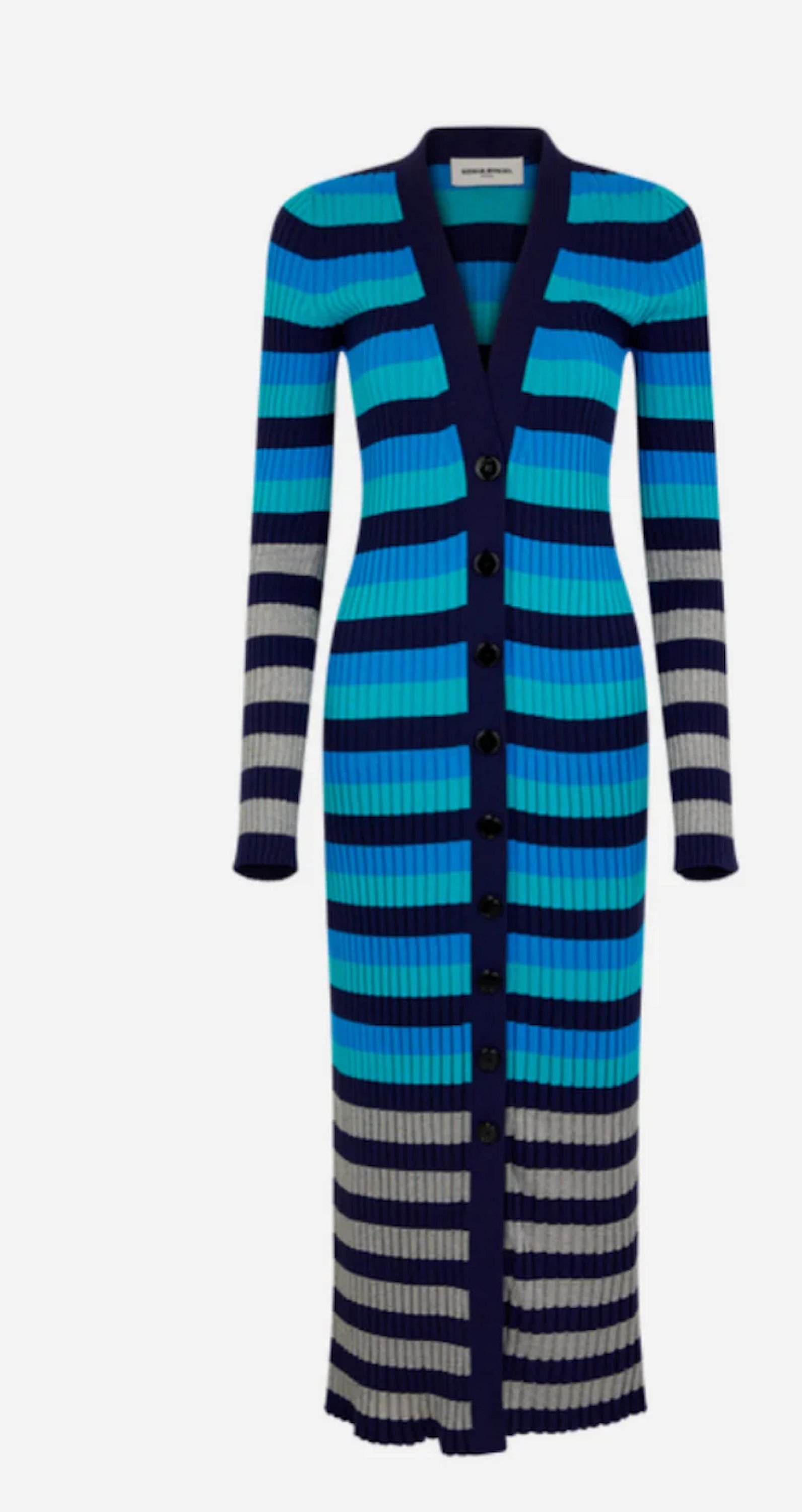 Fabulous Long Knit Cardigan by Sonia Rykiel
