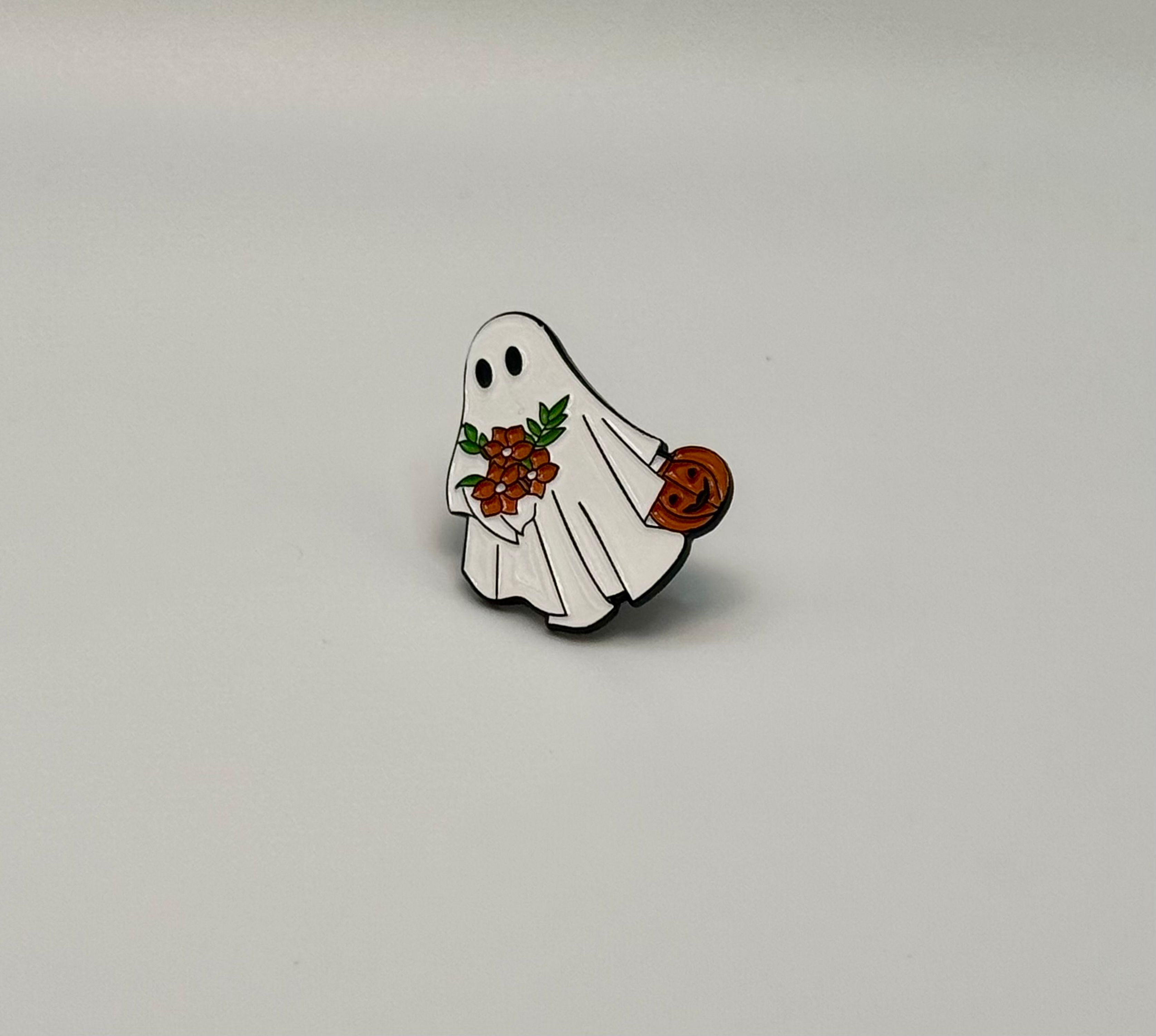“Haunted Hotties” Ghost Pin Set (4-Pack, Limited Edition)