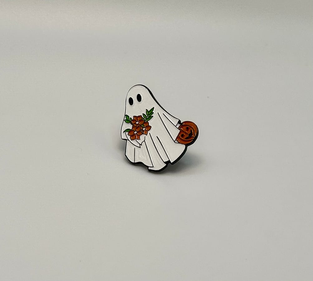 “Haunted Hotties” Ghost Pin Set (4-Pack, Limited Edition)