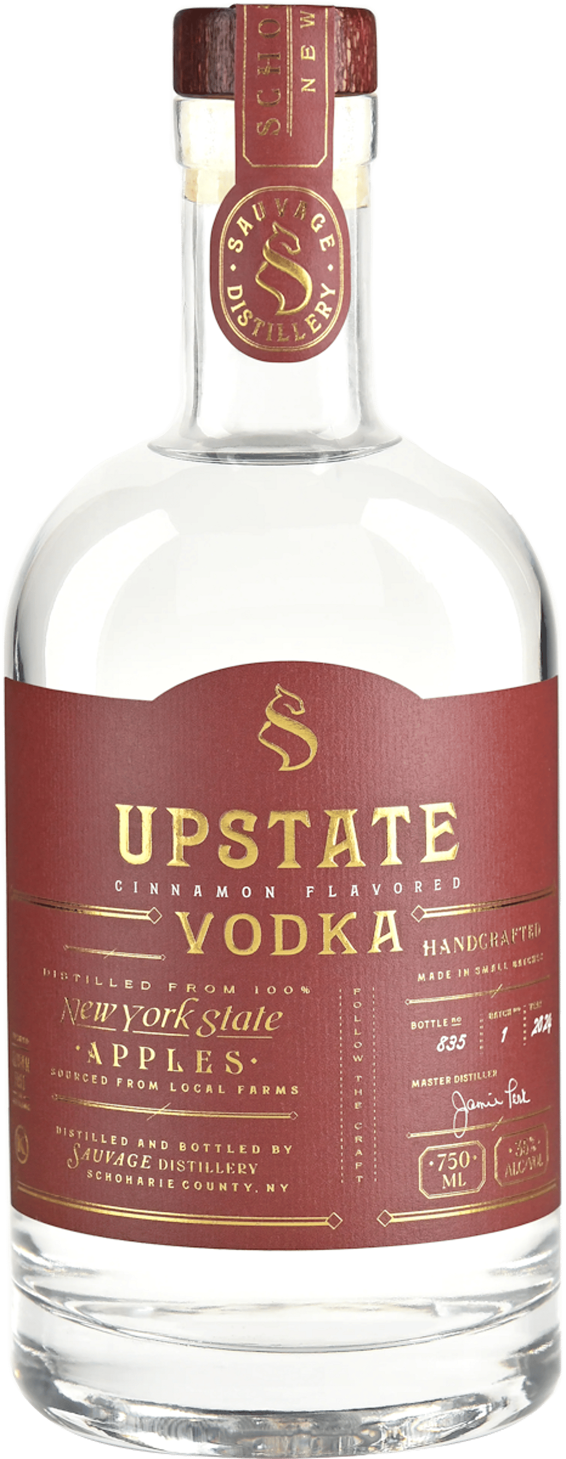 Upstate Apple Cinnamon Kosher Vodka 750ml