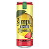 Simply Spiked Strawberry Lemonade 24oz Can