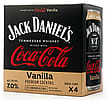 Jack Daniel's - Coke & Vanilla ( 355ml Cans 4 pk )