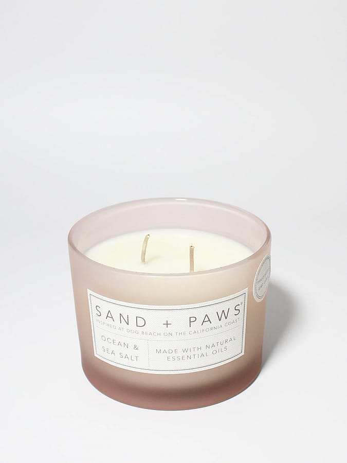 Sand + Paws Scented Candle