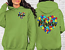 Autism mama hoodie