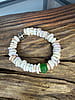 Hawaiian Puka Shell & Sea Glass Stretch Bracelet