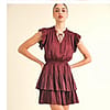 Reset by Jane Gabrielle Dress Wine