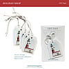 Montauk Point Lighthouse Gift Tags (with Christmas Wreath)