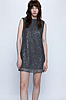 Silver Sequin Dress