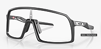 Oakley Sutro Matte Carbon W/ Clear W/Photochromic