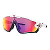 Oakley Jawbreaker Sunglasses - Polished White/ Prizm Road