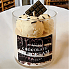 Chocolate Ice Cream Candle 8 oz - Realistic Dessert Candle