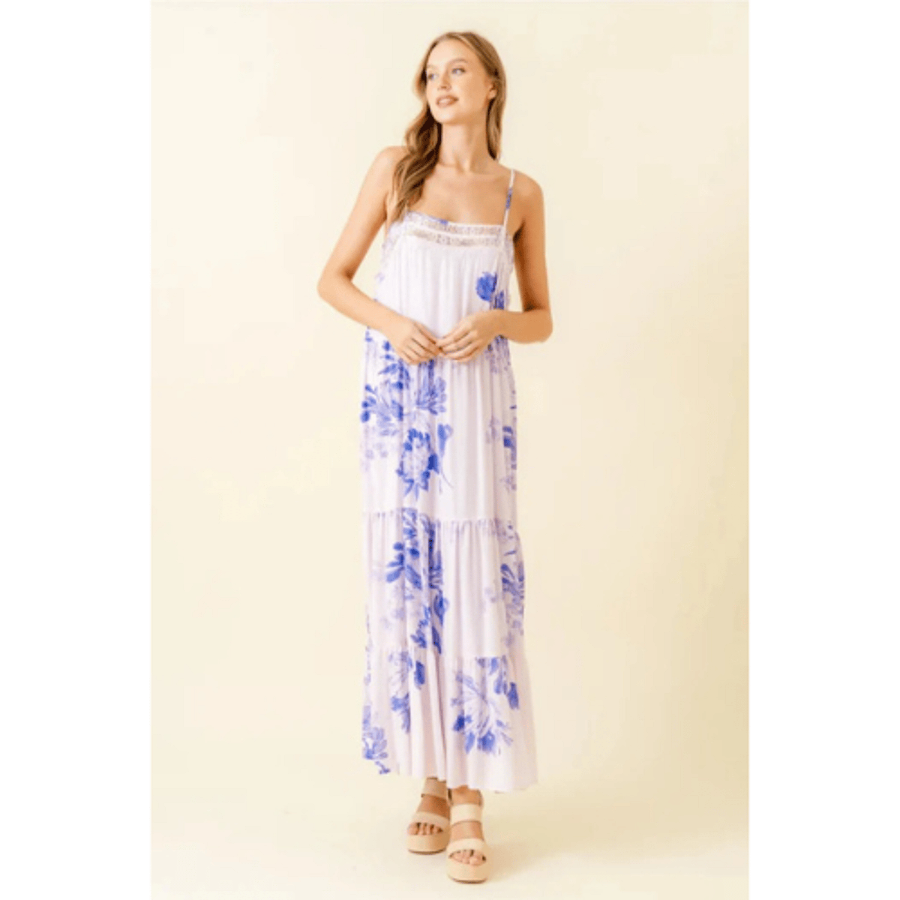 Pink/Purple Maxi Dress