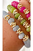 Cola Stacks Storm Blue Lincoln Bracelet
