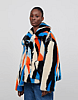 JKT Abstract Faux Fur