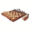 Magnetic Wooden Folding Chess Set with Storage