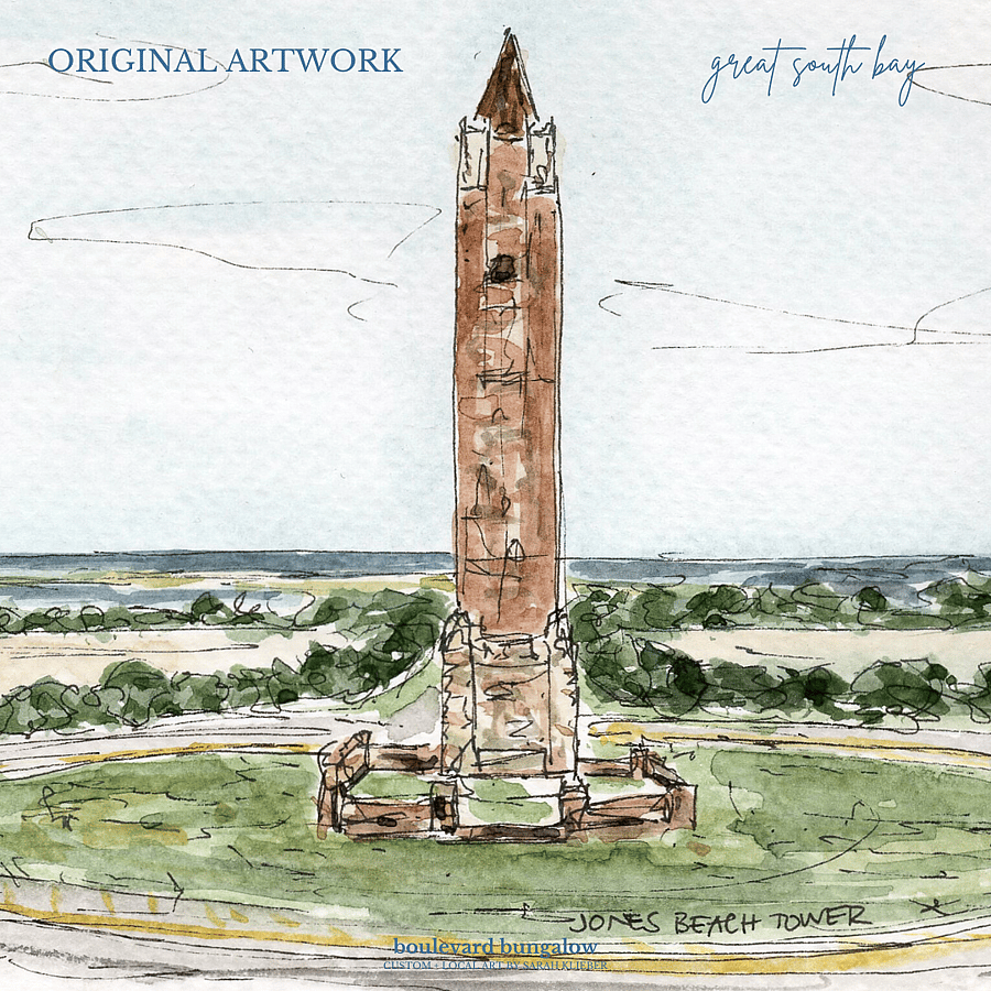 Great South Bay Collection - Jones Beach Pencil 4"x6"