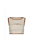 Matthew Bruch Bound Cutout Crop Top