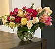 I like Pink, Pink, Pink Flower Vase Arrangement