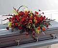 Fall Casket Spray