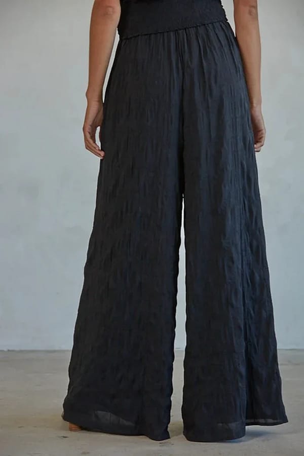 By Together Black Woven Pant