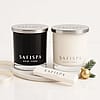 Signature Candle Duo Set, Black Jar Candle, White Jar Candle, luxury candle gift set