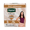 Depend Silhouette Small Pink Adult Diapers - 16 Count