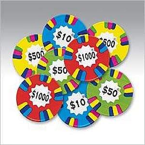 Milk Chocolate Poker Chips (Assorted)