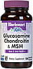 Bluebonnet Glucosamine Chondroitin & MSM- 120 capsules