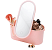 Portable Beauty Storage with LED Mirror